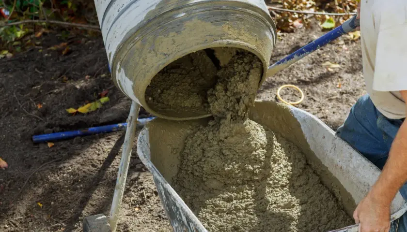 Ile łopat żwiru na worek cementu 25 kg? Proporcje B20