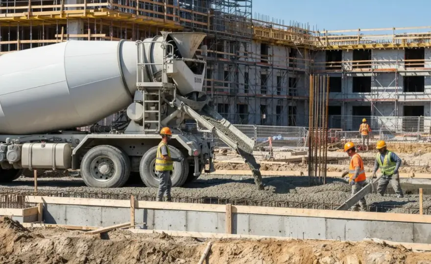 Ile waży kubik betonu? Sprawdź wagę dla każdej klasy