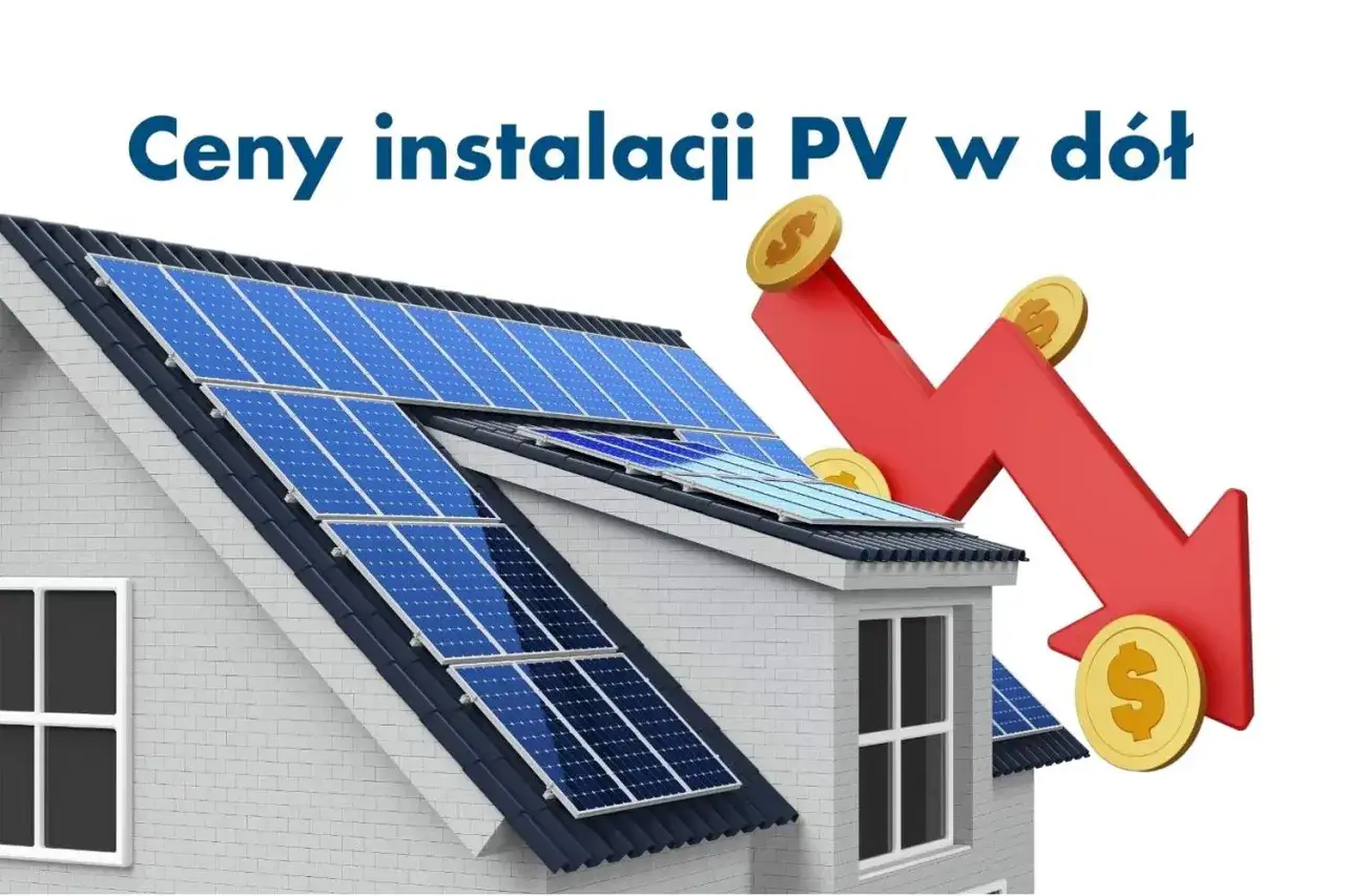 Spadające ceny instalacji fotowoltaicznych. Dowiedz się, ile kosztuje montaż paneli PV i zacznij oszczędzać.