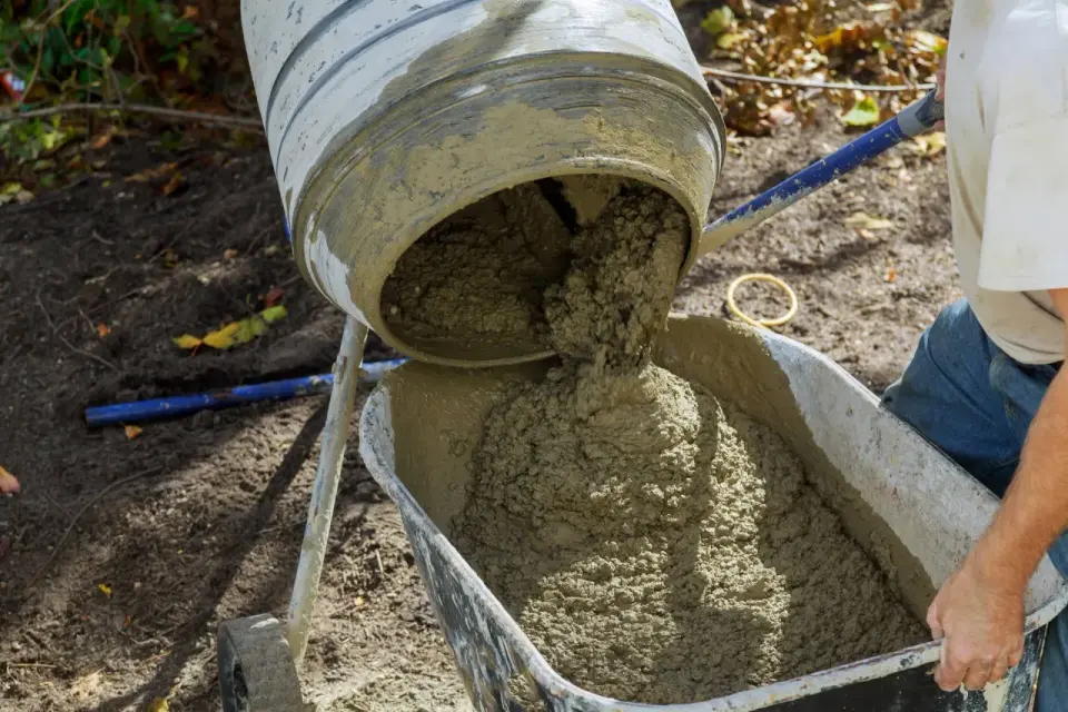 Ile łopat żwiru na worek cementu 25 kg? Proporcje B20